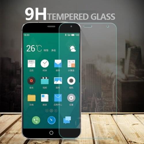 9H Tempered Glass Screen Protector Guard for Meizu Mx4 pro MX5 pro 5 6 Meizu M1 M2 Note GLASS Film