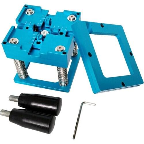 90*90mm Universal BGA reballing station with hand shank Blue