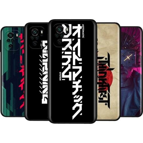 Cyber style punk For Xiaomi Redmi Note 10S 10 9 9S 9T 8T 8 7 6 5 Pro Max 5A 4X 4 5G Soft Silicone Phone Case