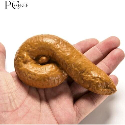 11 x 6 x 3.5cm Gag-Funny Joke Tricky Toys Mischief Turd Gag Gift Realistic poop Fake Turd Classic Funny Toys