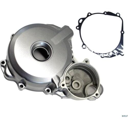 Left Side Engine Stator Magneto Cover Case with Gask Compatible with Suzuki Car DRZ400 DRZ 400E 400 E 400S DR-Z SM W91F