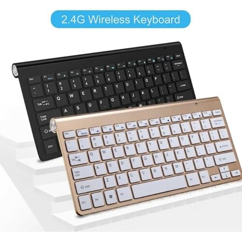 2.4G Ultrathin Wireless Keyboard Set Mini Mouse Accessories For Notebook Computer Desktop Replace Keyboard Mouse Combos