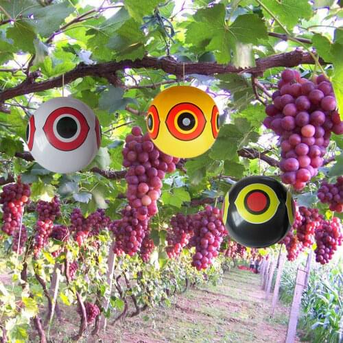 Bird Repeller Pneumatic Eye Ball Simple Pendant Round Shaped Outdoor Convenience Effectively Expel Wild Animals Tool