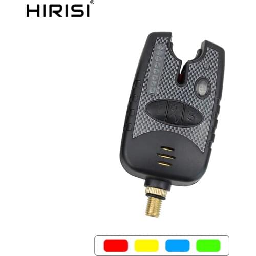 Hirisi 8 LED bite alarm fishing rod alarm fishing tackle accessories 4 colors