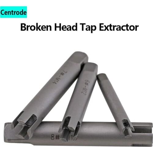 Broken Head Tap Extractor Damaged Nut Bolt Remover Kit Stud Extractor Screw Remover Steel Broken Head M4-M22 1Pcs