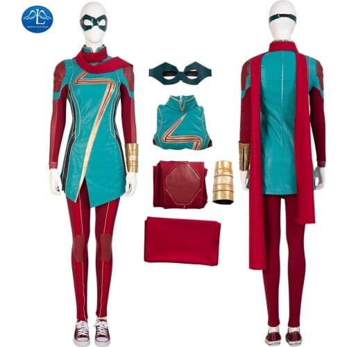 Ms Marve Costumes Danvers Halloween Costumes for Women Movie Sets Wonder Girl Diana Cosplay Costume Halloween Adult Women