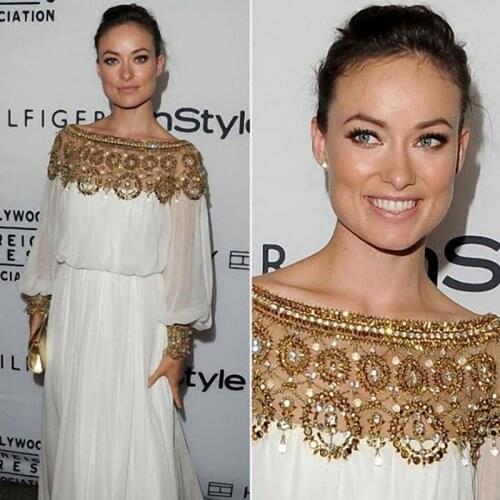 Luxury Runway Designers Dress Women Vintage Beads Formal Evening Celebrity High Quality Long Maxi White Elegant Dresses 2021 New