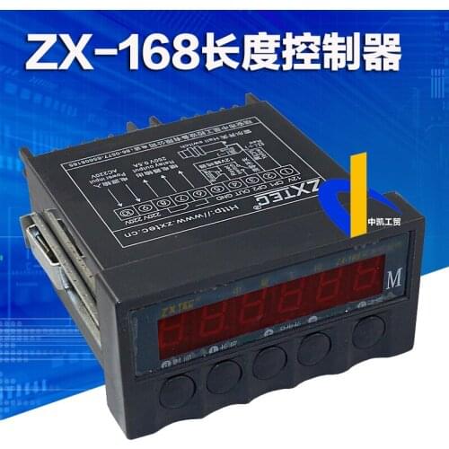 ZX-168 Length Controller Zhongxing Industrial Control Quantity Controller Zxtec Prefabrication Programming Zx158a Counter