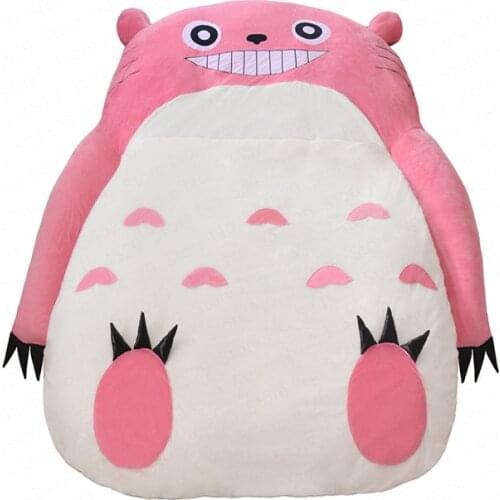 30% 1B Creative lazy sofa bed Totoro single chair double cute cartoon sofa mattress bedroom bed removable and washable