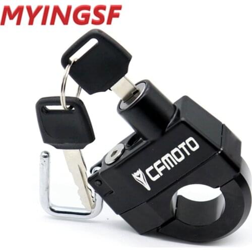 Motorcycle Accessories Anti-theft Helmet Lock Security For CFMOTO 150NK 250NK 400NK 650NK NK 150 250 400 650 800 MT ST