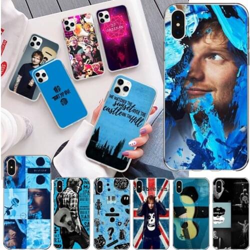 Ed Sheeran Phone Case For iphone 12 11 Pro Max Mini XS Max 8 7 6 6S Plus X 5S SE 2020 XR Silicone Soft Cover
