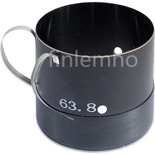 63.8mm Speaker Woofer Voice Coil Flat Wire 700W Peak Bass Repair Parts For Professional Audio System Guitar Speaker