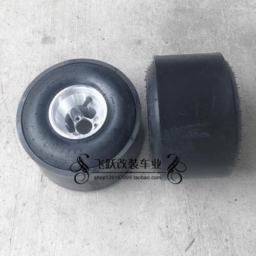 DIY Field Drift Kart Vacuum Tire Wheel Modification Accessories 10*4.50-5-Inch 11*7.10-5 Ring