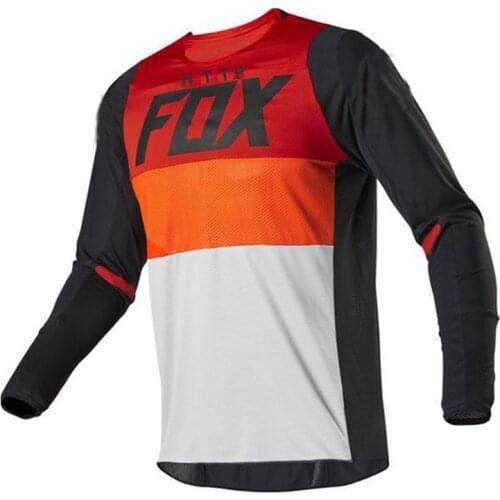 Motorcycle mountain bike team downhill jersey MTB Offroad bicycle locomotive shirt cross country mountain http fox jersey Full