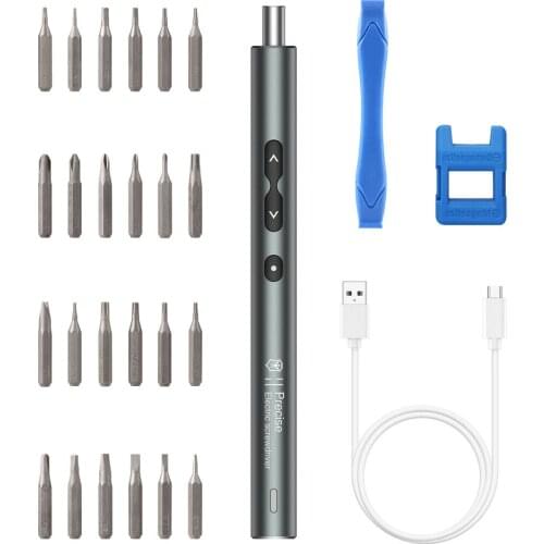 Mini 28 In 1 Electric Precision Interchangeable Magnetic Screwdriver Set Mini Screwdriver Bits Repair Tools Kit Set