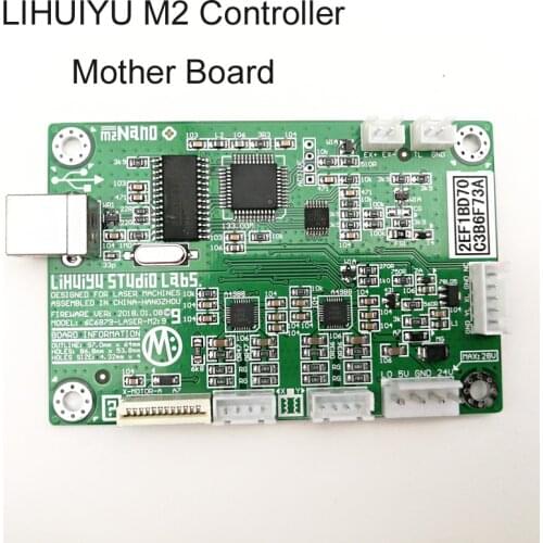 LIHUIYU M2 Nano Laser Controller Mother Main Board Mother Board System Used for Co2 Engraver Cutter Machine 3020 4030 6040