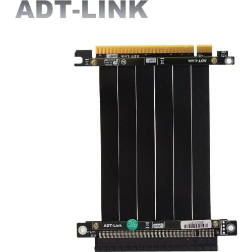 New GTX RTX RX5700xt High End Graphics Video Card Riser Cable PCIe x16 Vertical Socket Extension Flat Cable Gen3.0 Riser Adapter