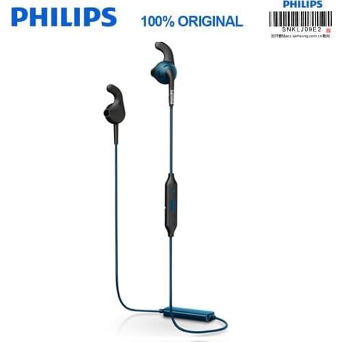 Philips SHQ6500 original Bluetooth wireless headset sports headset with microphone mobile phone and music passed official test