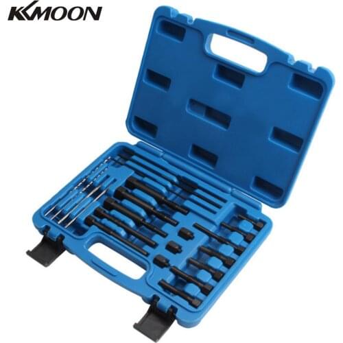 KKMOON Professional Glow Plug Heater Element Removal Set Glow Plug Electrodes Extraction Repair Tools
