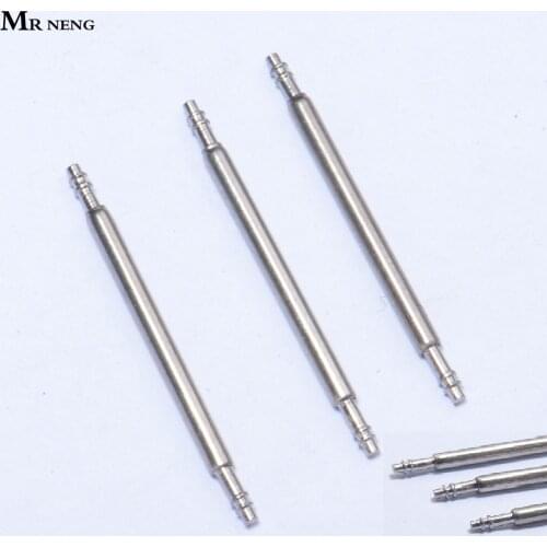Lowest Price 100pcs 8/10/12/14/16/17/18/20/22/24/26/28mm Stainless Steel Watch for Band Spring Bars With Strap Link Pins Remover