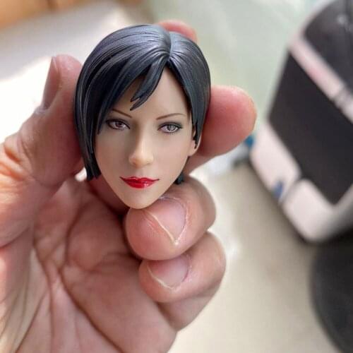 Spot 1/6 Female Soldier Head Sculpture Ada Head Sculpture for 12 inch action figure body