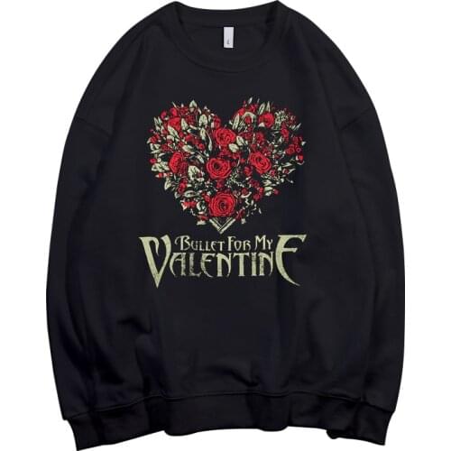 8 designs BFMV Bullet for My Valentine Pollover Rock Sweatshirt hoodie punk heart sudadera streetwear fleece heavy metal
