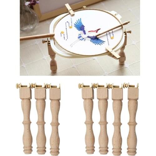 Embroidery Stand Hoop Legs Set Cross Stitch Hoop Heightening Replacement Legs