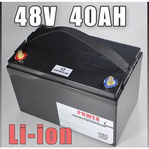 48V 2000W Li-ion battery 48V 40AH electric bike battery pack 48V LFP Battery With Plastic housing