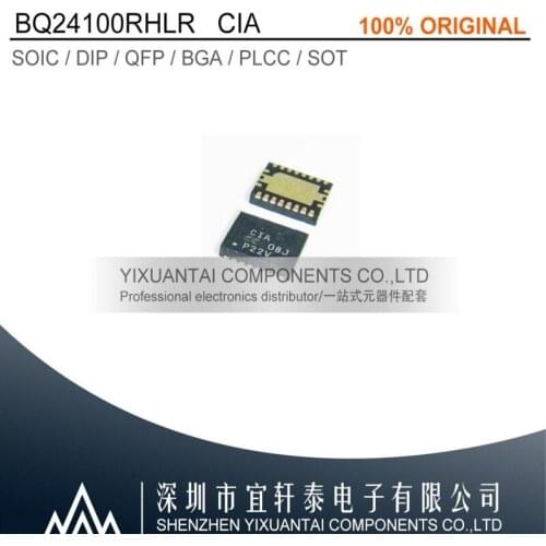 5pcs/lot 50pcs/lot 100pcs/lot Free shipping 100% original BQ24100RHLR BQ24100 CIA QFN20