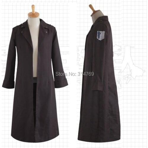 Attack on Titan Cosplay Cloaks Shingeki no Kyojin Levi Uniform Costumes The survey corps Rivaille Cloaks Jacket for Halloween