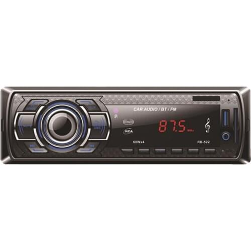 DC12V RK-522 Bluetooth Car Card U Disk MP3 Music Player FM Tuner with Remote Control Car MP3 Player Electronic Components