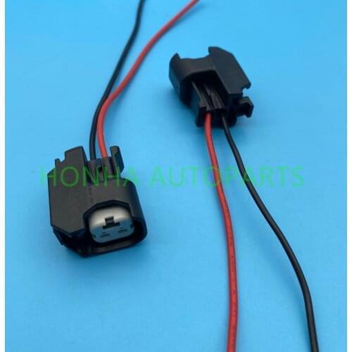 Free shipping 50/100/200 pcs/lot EV6 OBD2 injector plug connector pigtails