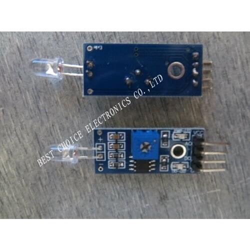 Free shipping LM393 Light Sensor Photosensitive Sensitivity light Sensor Module for Arduino free Dupont Cables