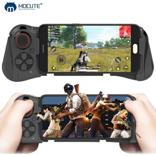 Mocute 058 Wireless Game pad Bluetooth Android Joystick VR Telescopic Gaming Controller Support PUBG Mobile Gamepad for iPhone