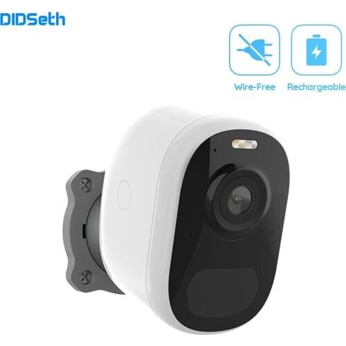 DIDSeth Wireless Home Security Wifi IP Camera 1080P Battery Powered Rechargeable Pir Alarm Audio Low Power Surveillance Camera