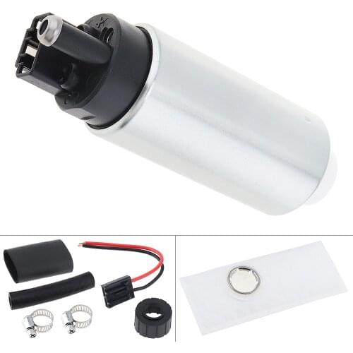 GSS340 340LPH High Pressure Flow Electric Fuel Pump Fit For Mustang 97-85 Caravan D150 Dakota Daytona Grand Caravan Lancer Spiri