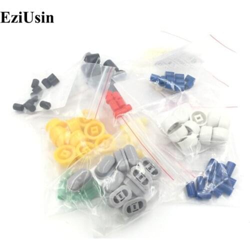 EziUsin 7*7 8*8 5.8*5.8 Caps Keyboard Touch Button Micro Switch Cap Interrupteur Tablette 13 Kinds 8.5*8.5 Self-lock unlock