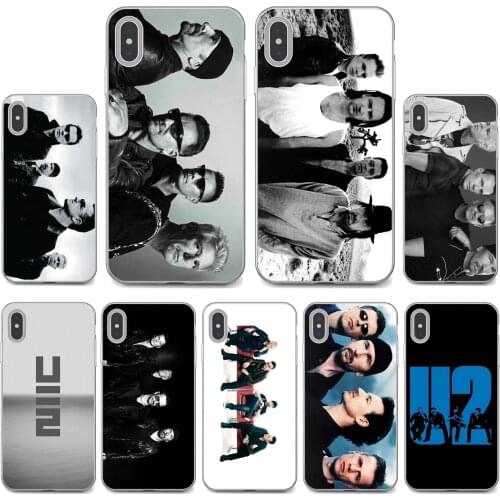 U2-Bono-Joey-Ramone-band-Logo Soft Cover Bag For Huawei Mate 20 30 40 7 8 9 10 Lite Pro P Smart 2018 2019 Plus G7 G8