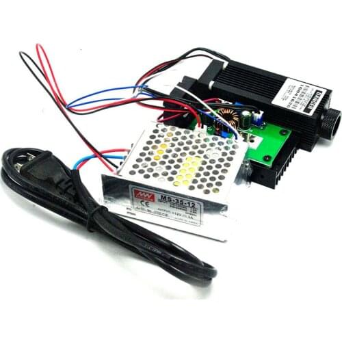 Focusable 800mW 980nm Infrared Focus Dot Laser Module w TTL & 12V Power Supply