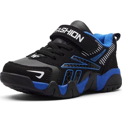 Cotton Fabric Leather Anti-slippery Fashion 2021 New Children Shoes For Boys Sneakers Kids Casual Shoes Girl Sneakers Boys Shoes