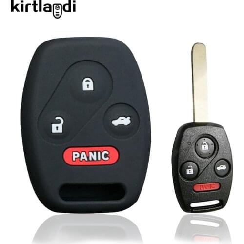 Kirtlandi 2/3/4 Button Remote Car Key Shell For Honda Fit Accord Jazz Gr8 Civic SRV Chord 7 150 R 2007 2009 2008 Fob Case Cover