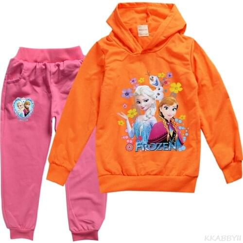 Frozen Cotton Baby Clothes Set 2pcs Kids Clothes Set Spring Autumn Toddler Kids Clothes