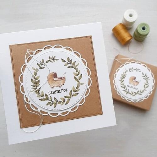 Top EXPRESSION Lace Circle Metal Cutting Dies Scrapbooking Mold Stencil Die Cut Card Making DIY Craft Embossing New Die For 2020