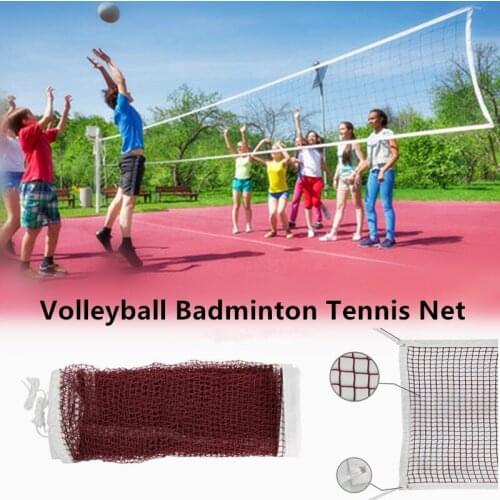 6.1mX0.76m Portable Standard Badminton Net Outdoor Sport Competition Tennis Volleyball Training Net