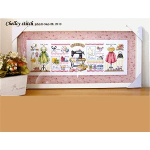 G30 Stich Cross Stitch Kits Craft Packages 100% Cotton Fabric Floss Counted New Designs Needlework Embroidery Cross-Stitching