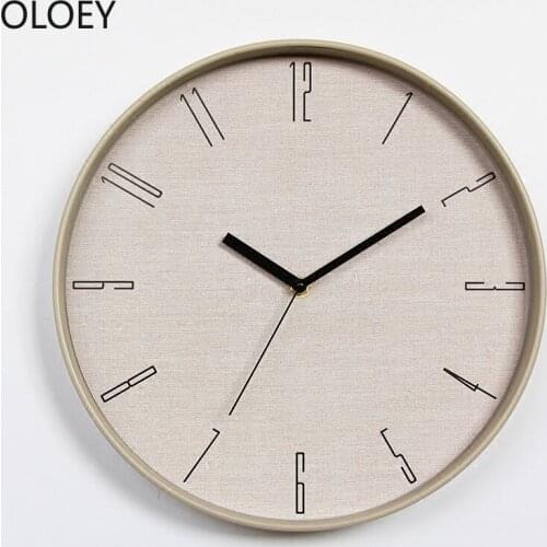 Office Kitchen Wall Clock Modern Design Kids Living Room Wall Clocks Home Decor Bedroom Silent Wall Clock Modern Design Horloge