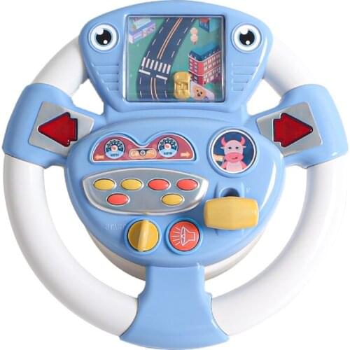 Novelly Car Co-pilot Simulation Simulation Steering Wheel Early Childhood Education Educational Toys For Children