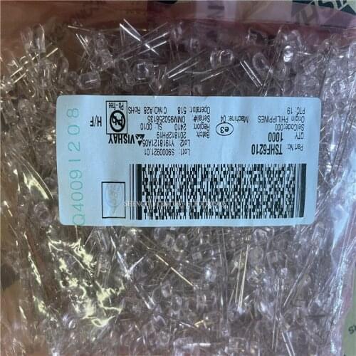 Novo Original TSHF6210 5MM IR luminous diode infrared launcher VISHAY 500pcs 1000pcs
