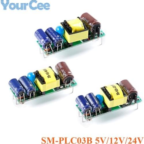 PLC03B 5V 12V 24V 3W Built-in Switching Supply Module Small Volume AC-DC Isolated Switching Power Module