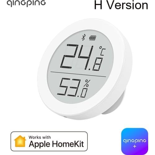 2021 Qingping Bluetooth Thermometer Hygrometer H Version Temperature and Humidity Sensor Supports For Apple Siri and HomeKit